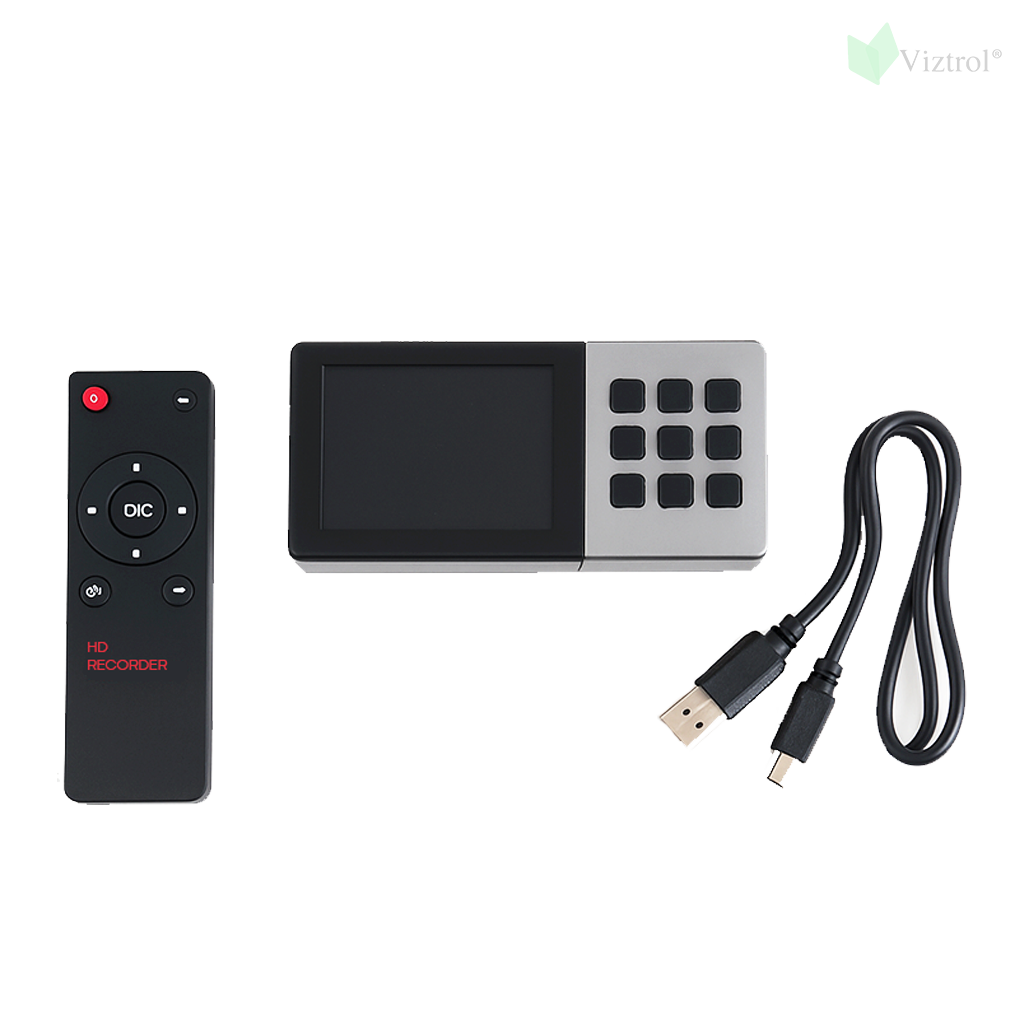 Fuente de luz LED compacta 30w + GRATIS un grabador de video HD en SD Card. - Viztrol