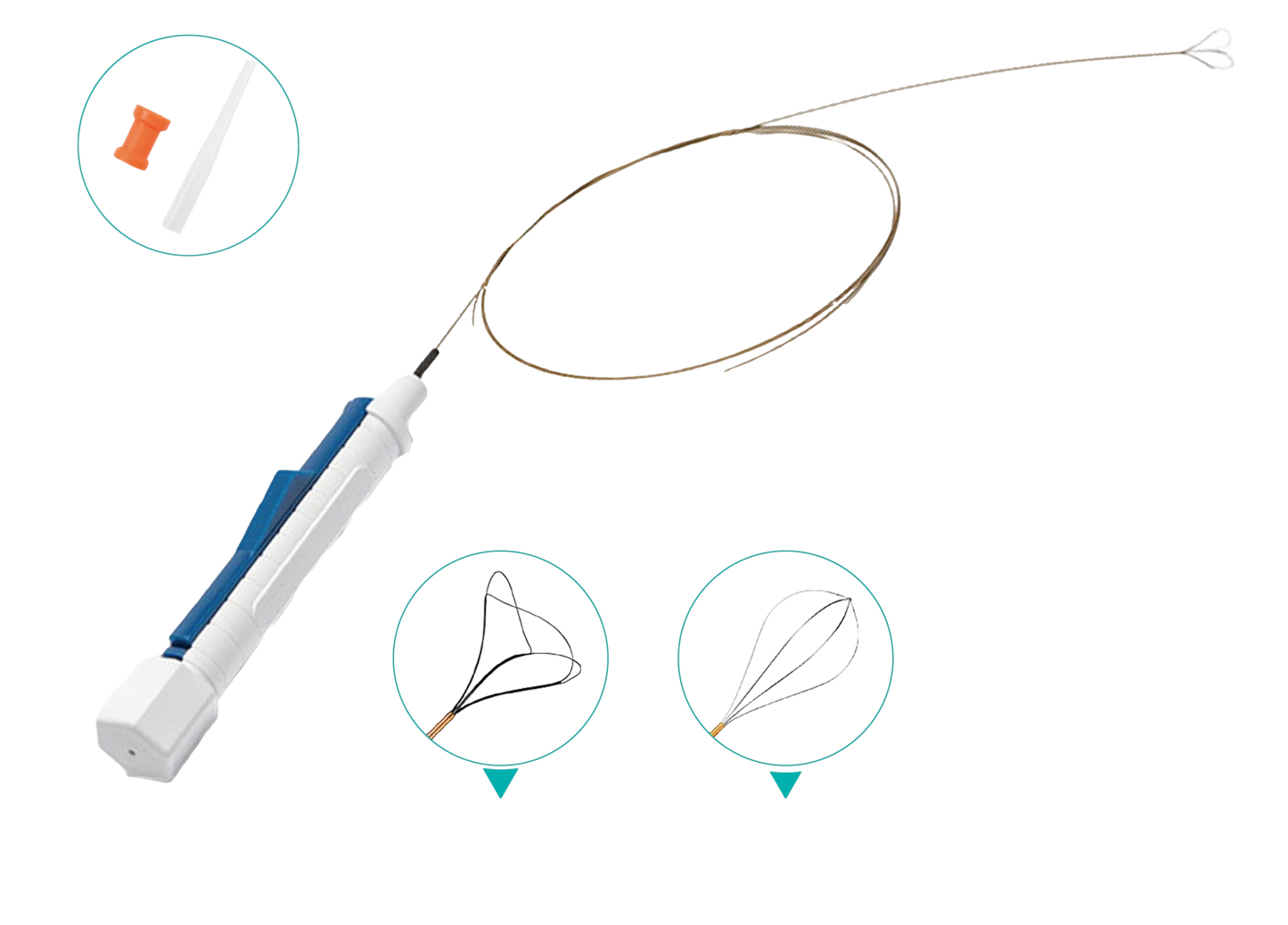 Canastilla 4 hilos sin punta Desechable - Viztrol