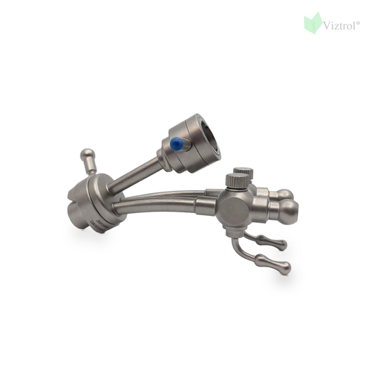Puente corto para Cistoscopio doble canal compatible con Storz