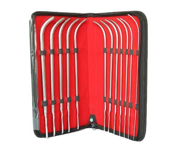 Dilatadores Uretrales Van Buren 8 - 30 FR 12 piezas