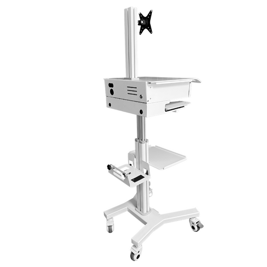 Torre porta equipo de video. - Viztrol - Equipo Medico para Minima Invasion