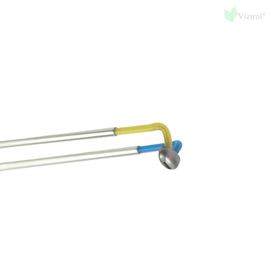 Electrodo de vaporización tipo botón de plasma compatible con Storz 24 fr