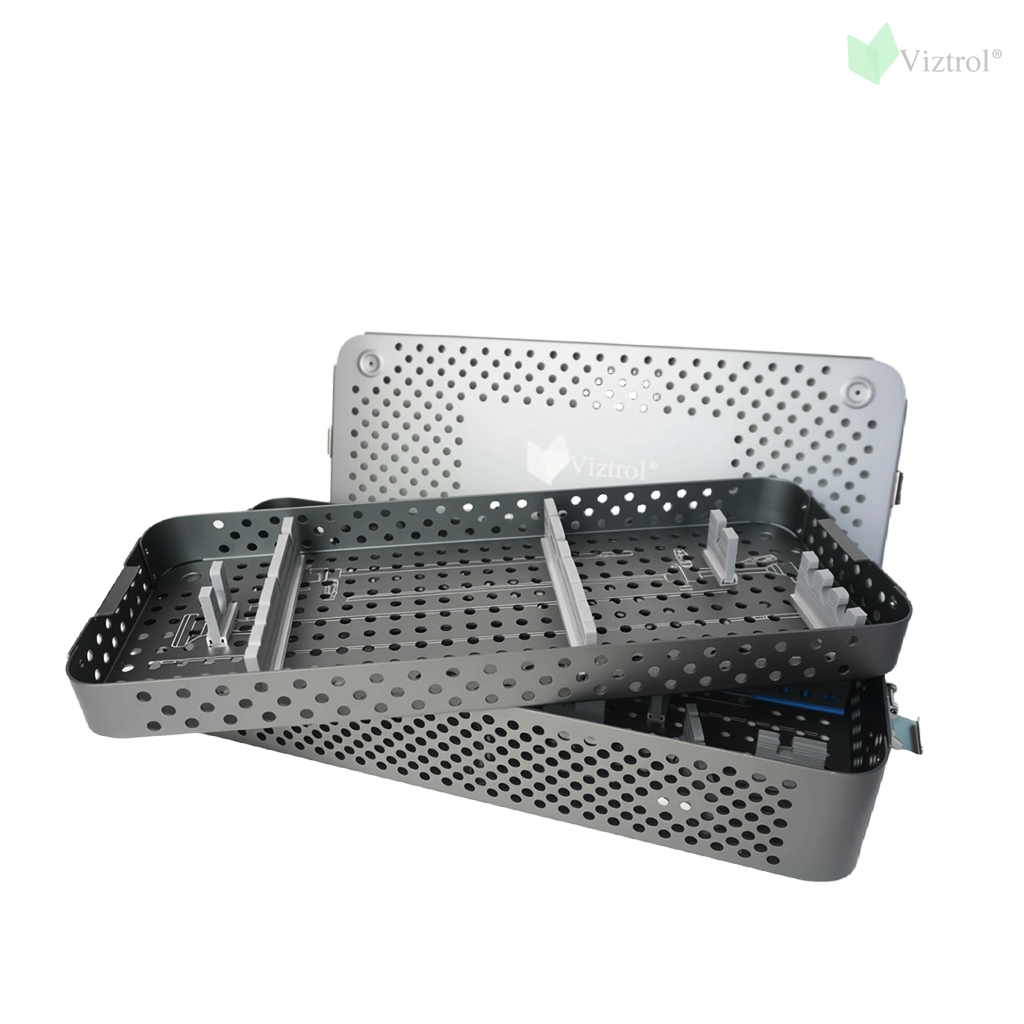 Charola para esterilizacion de Set Histeroscopio - Viztrol