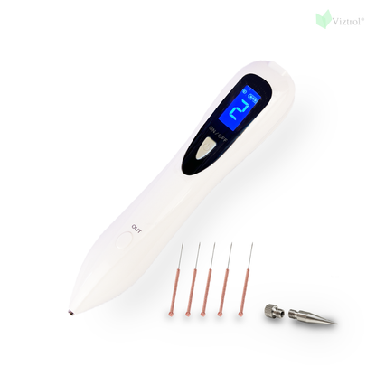 Electrocauterio inalámbrico recargable Viztrol con 5 agujas y 2 puntas intercambiables