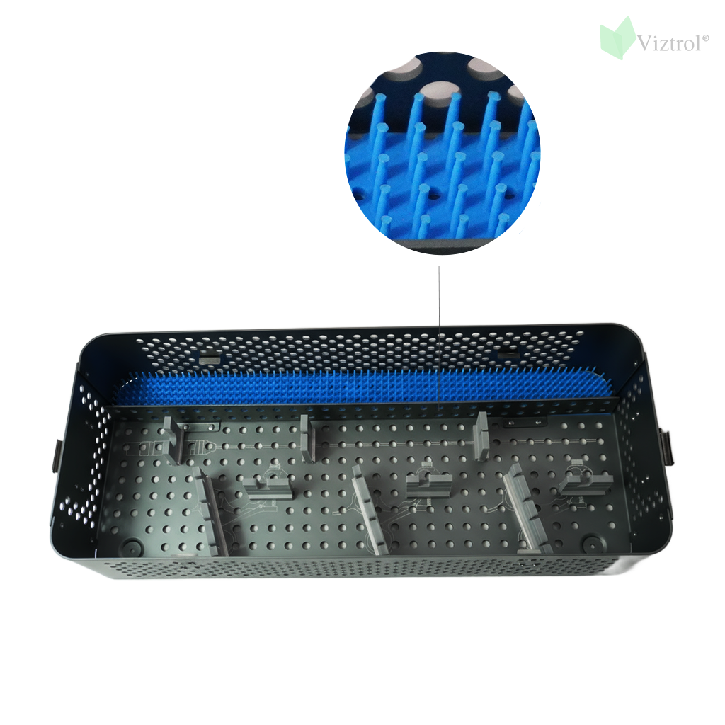 Charola para esterilizacion de Set Histeroscopio - Viztrol