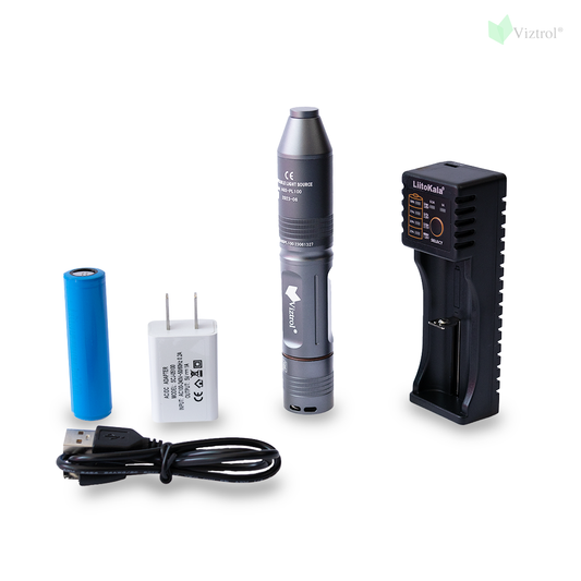 Fuente de Luz LED Portatil Endoscopica Inalambrica Viztrol