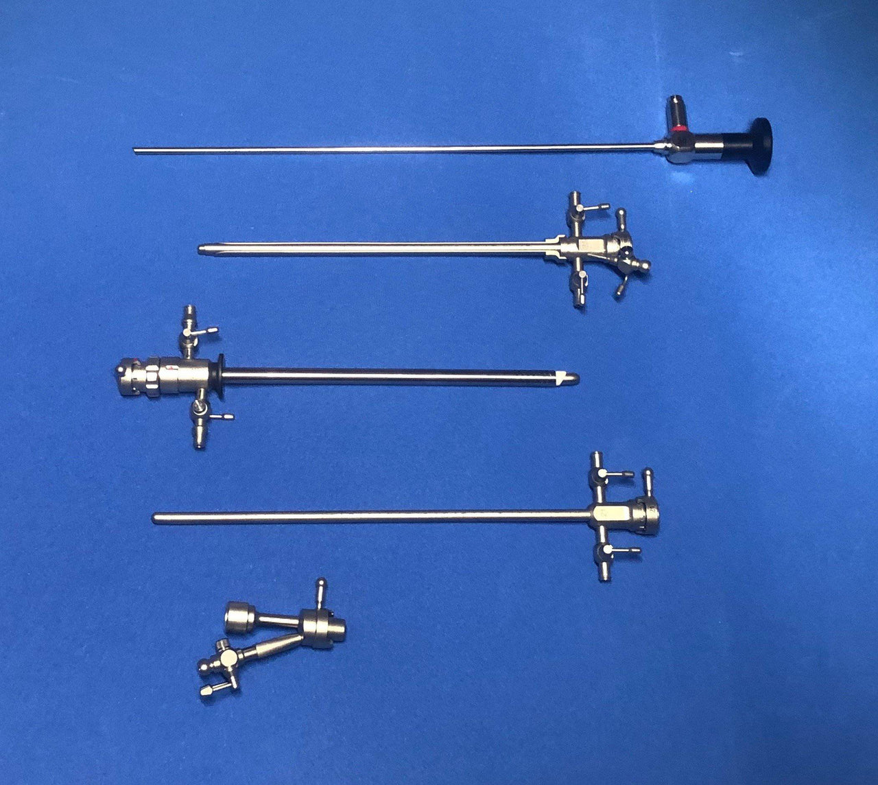 Set Endoscopico Urologico Resector, cistoscopio y uretrotomo.